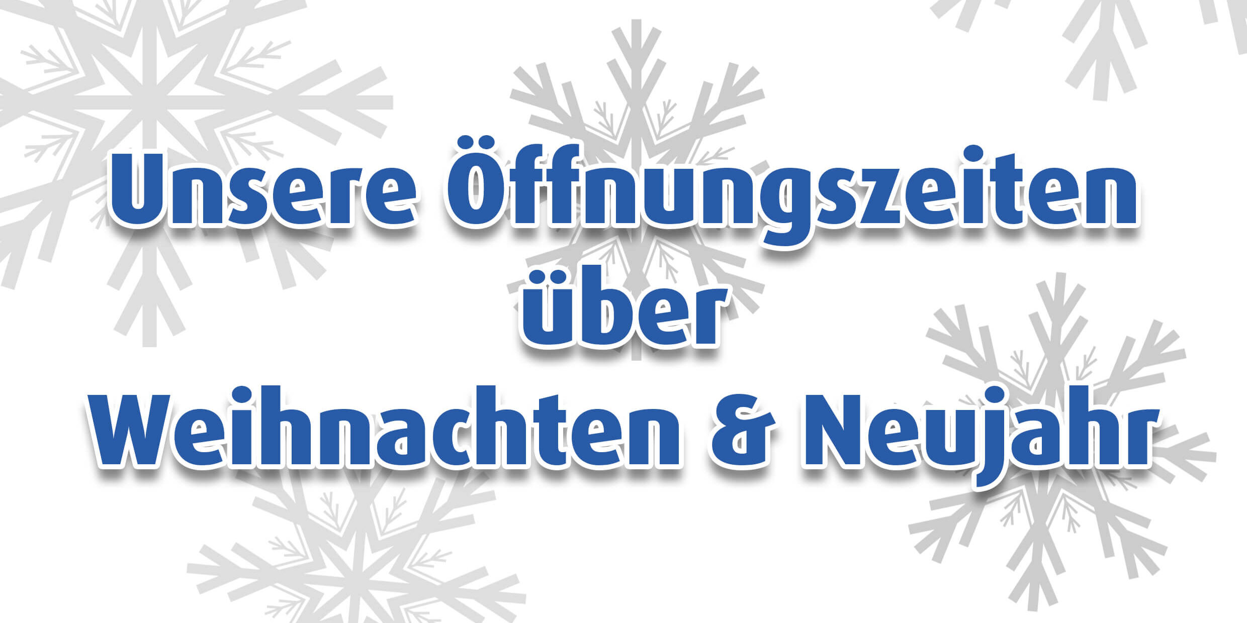 Öffnungszeiten Weihnachten & Neujahr - Heusser Orthopädie-Technik AG